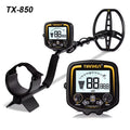 TX-850 Metal Detector for Adults, Professional Treasure Hunter with 11'' Waterproof Coil, Gold Coin Jewelry Relic Finder