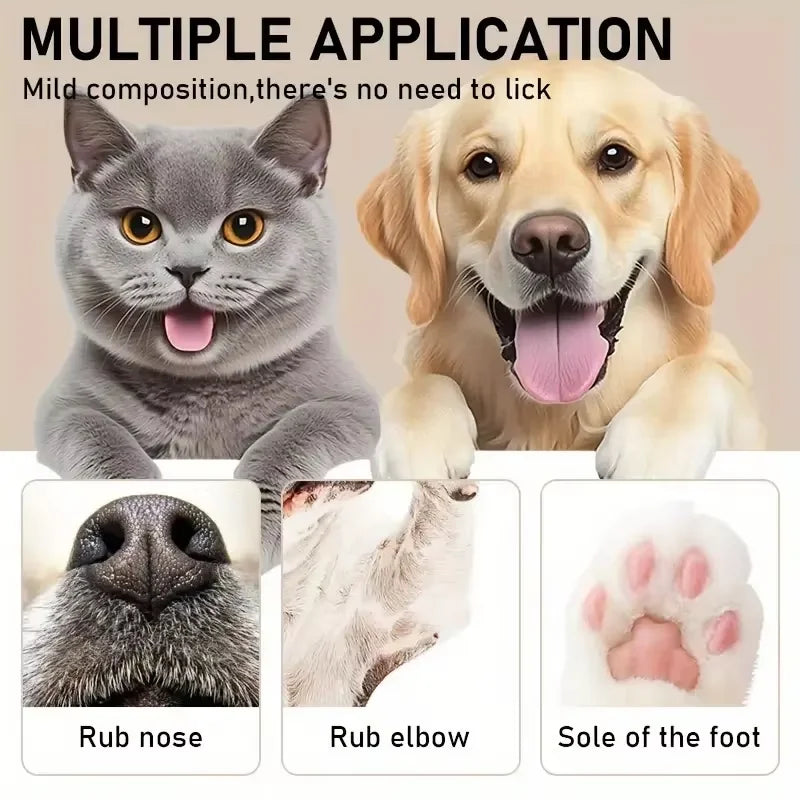 50G Dog Nose and Paw Care Cream Dog Paw Cream Cat and Dog Paw Protection Cream Pet Paw Moisturizing Cream Pet Dry Paw Repair Cream Pet Supplies